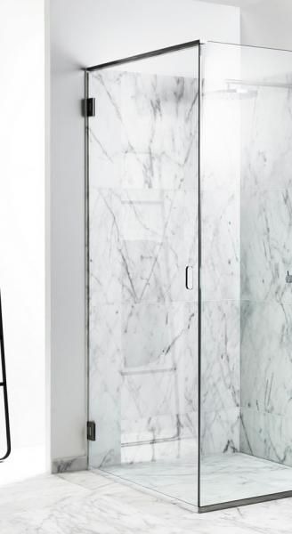 Unidrain Glassline brusedør - 80 cm Unidrain Glassline brusedør - 80 cm