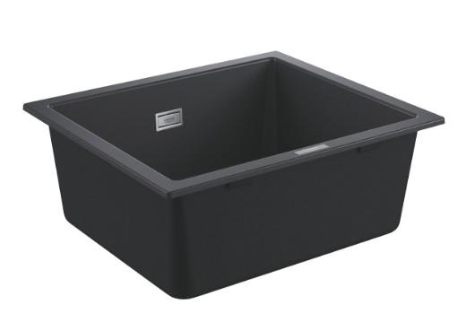 Grohe K700U køkkenvask i komposit u/bagkant 60-C - Sort Grohe K700U køkkenvask i komposit u/bagkant 60-C - Sort