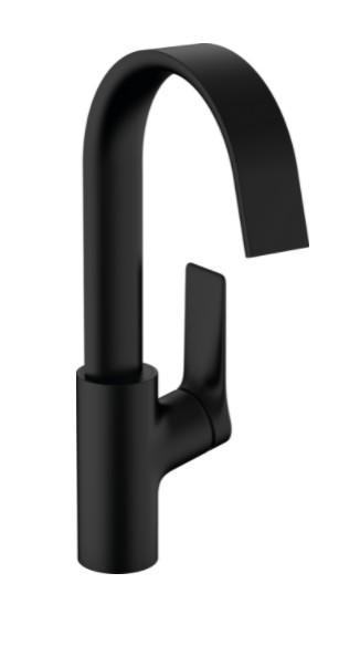 hansgrohe Vivenis 210 håndvaskarmatur m/svingtud u/bundventil - Mat sort