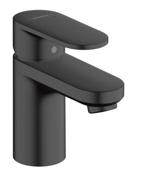hansgrohe Vernis Blend 70 håndvaskarmatur m/løft-op ventil - Mat sort