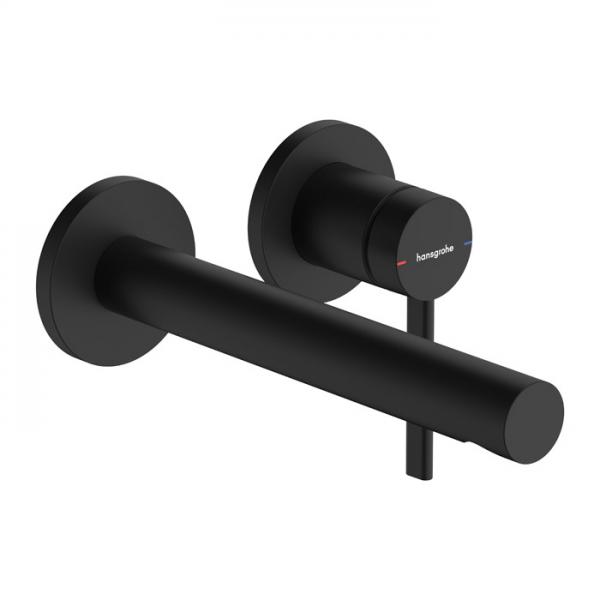 hansgrohe Zesis S armatur indbygning i væg 19,4 cm - Mat sort