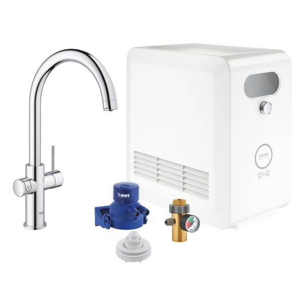 Grohe Blue Professional køkkenbatteri m/C-tud - Krom Grohe Blue Professional køkkenbatteri m/C-tud - Krom