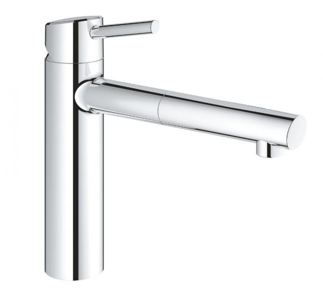 Grohe Concetto køkkenarmatur m/udtræksbruser - Krom Grohe Concetto køkkenarmatur m/udtræksbruser - Krom