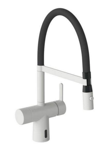 Damixa Touchless Pro køkkenarmatur - Mat hvid Damixa Touchless Pro køkkenarmatur - Mat hvid