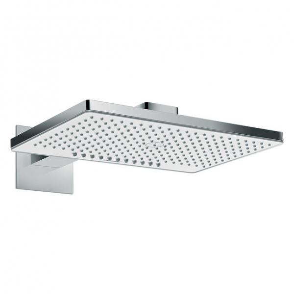 hansgrohe Rainmaker Select 460 firkantet hovedbruser 2jet - Hvid/krom hansgrohe Rainmaker Select 460 firkantet hovedbruser 2jet - Hvid/krom