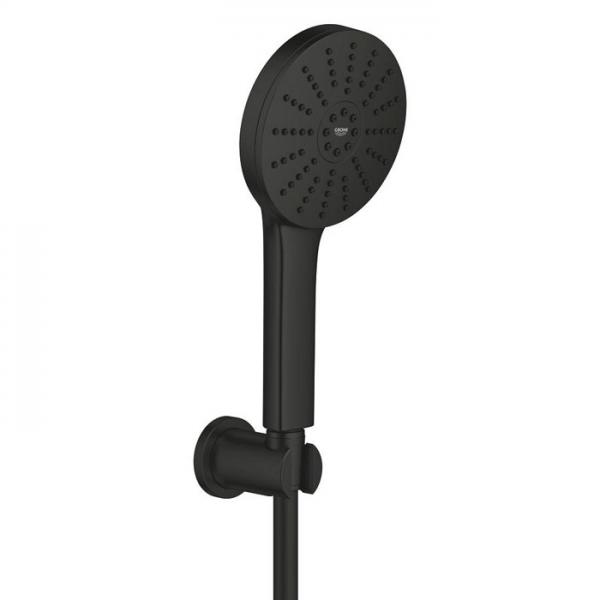Grohe Vitalio Joy+ h&aring;ndbrusers&aelig;t 3 spray - Mat sort