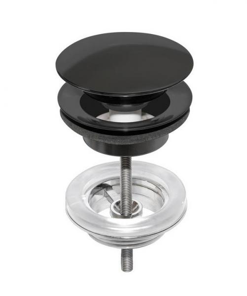 Gustavsberg push-down bundventil til vask - Mat sort Gustavsberg push-down bundventil til vask - Mat sort