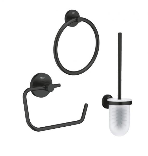 Grohe Start pakke til bad 2 - Mat sort Grohe Start pakke til bad 2 - Mat sort