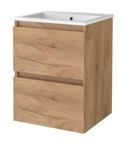 Sanibell Basicline møbelsæt 50 m/integrerede greb - Whiskey eg Sanibell Basicline møbelsæt 50 m/integrerede greb - Whiskey eg