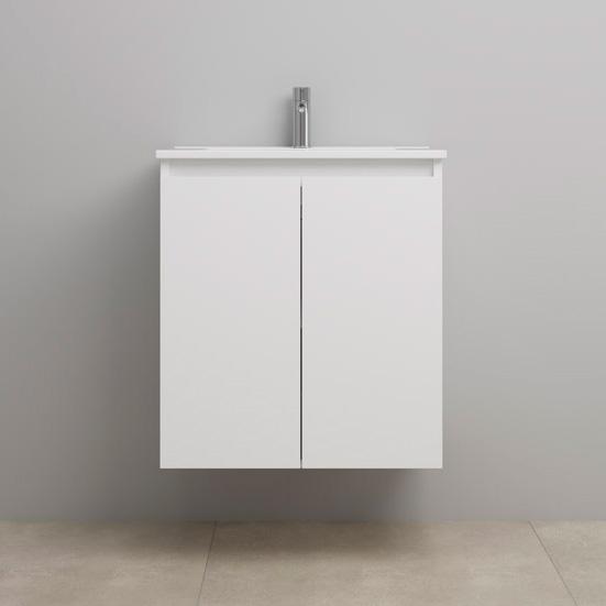 Sanibell Online 61 møbelsæt m/grebsfri låger - Mat hvid Sanibell Online 61 møbelsæt m/grebsfri låger - Mat hvid