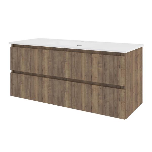 Sanibell Proline 120 møbelsæt m/lameller og 2 skuffer - Terra eg Sanibell Proline 120 møbelsæt m/lameller og 2 skuffer - Terra eg