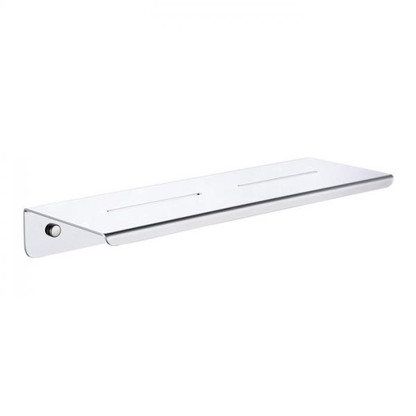 Cassøe A5 brusehylde, vendbar - Poleret stål