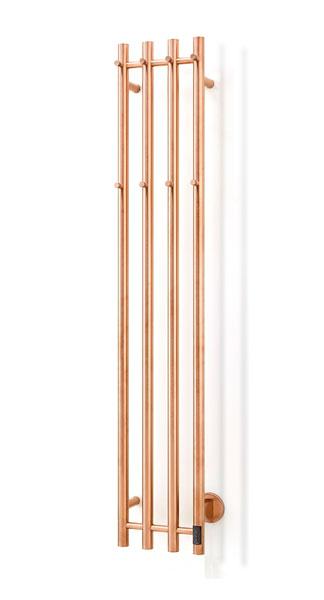 Cassøe Catania håndklædetørrer - 26x142 cm - Børstet kobber