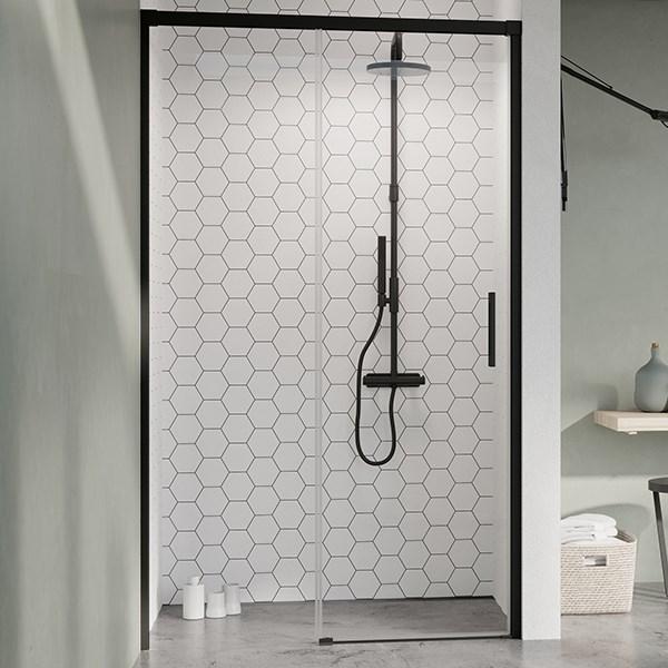 Strømberg Slide 22 skydedør nicheløsning - Valgfri glas og farve