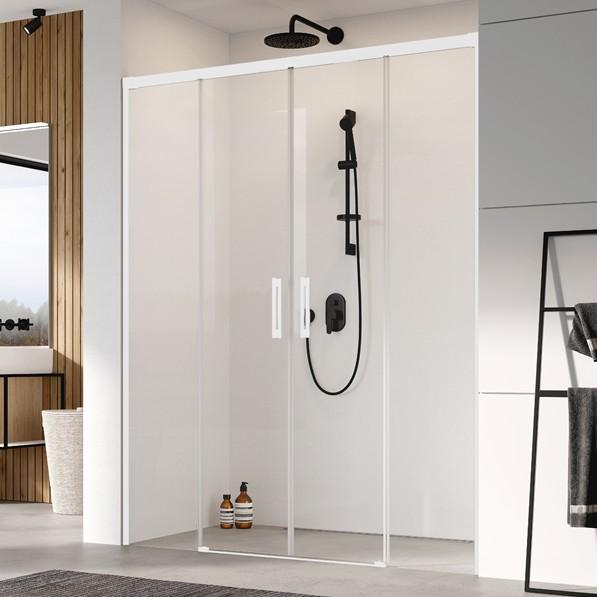 Strømberg Slide 32 skydedør nicheløsning 1500mm - Hvid Strømberg Slide 32 skydedør nicheløsning 1500mm - Hvid