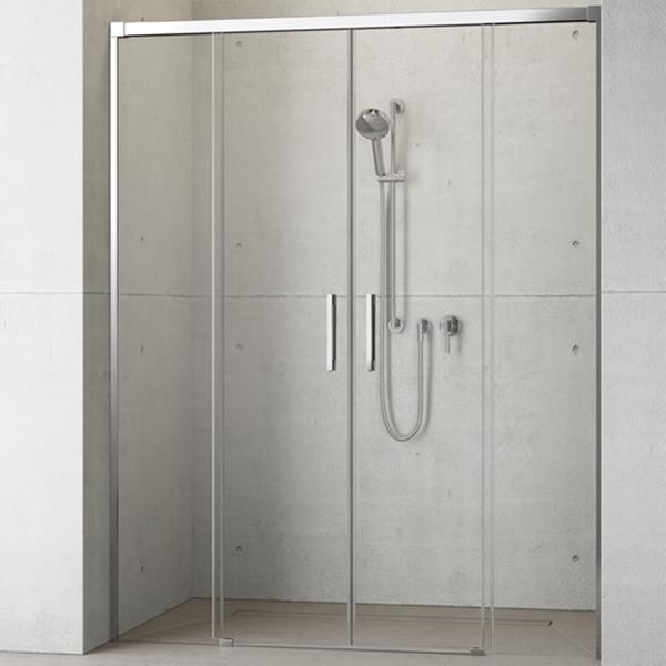 Strømberg Slide 32 skydedør nicheløsning 1400mm – Krom Strømberg Slide 32 skydedør nicheløsning 1400mm – Krom