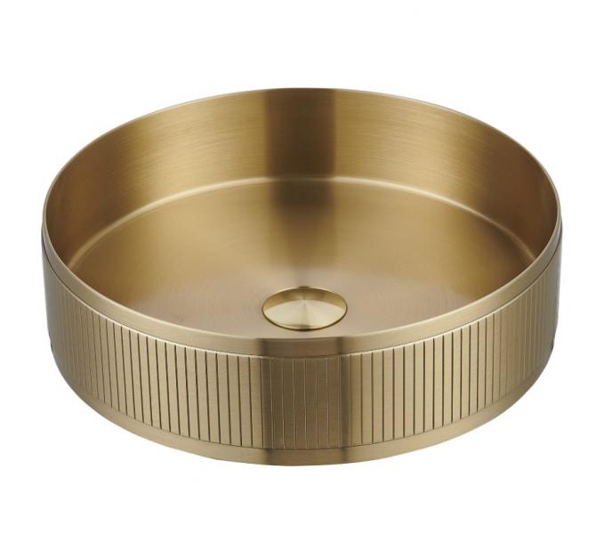 Cassøe Decora 40 bowlevask - Børstet messing