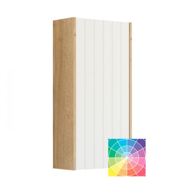 Dansani Luna Vintage overskab m/låge og riller - Højrehængslet - Natur eg/valgfri farve Dansani Luna Vintage overskab m/låge og riller - Højrehængslet - Natur eg/valgfri farve