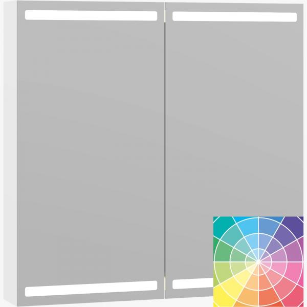 Dansani Level spejlskab 80 m/LED og lysstyring - Valgfri farve Dansani Level spejlskab 80 m/LED og lysstyring - Valgfri farve