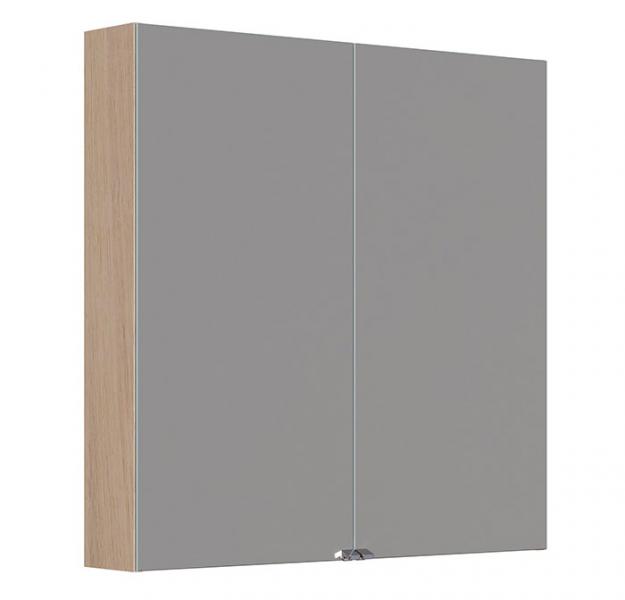 Dansani Style spejlskab 80 m/lysstyring - Lys eg Dansani Style spejlskab 80 m/lysstyring - Lys eg