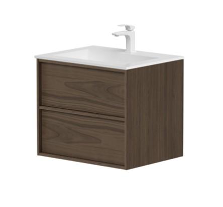 Strømberg Skara 60 badeværelsesskab - Mørk eg Strømberg Skara 60 badeværelsesskab - Mørk eg