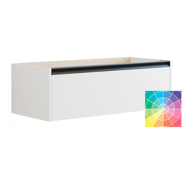 Dansani Luna Classic 100 vaskeskab m/skuffe og integreret greb - Valgfri farve