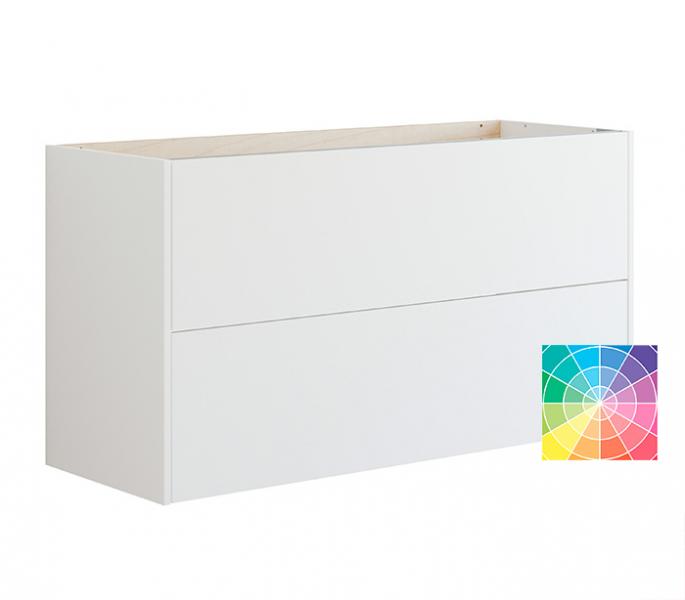 Dansani Luna Classic 120 vaskeskab m/2 skuffer - Valgfri farve