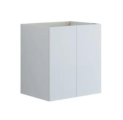 Dansani Luna vaskeskab 60x64 m/låger - Hvid mat