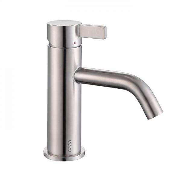 Cassøe Noba W4 håndvaskarmatur - Børstet stål