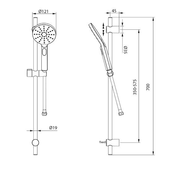 Hafa Ritual brusesæt - Krom Hafa Ritual brusesæt - Krom