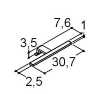 Dansani Mido Libra LED lampe - Sort Dansani Mido Libra LED lampe - Sort