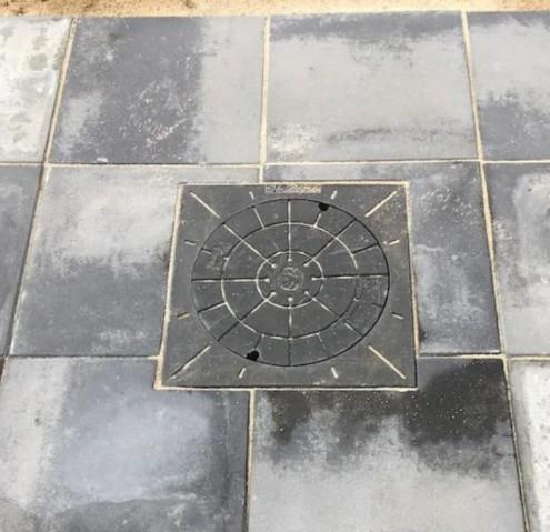 Lauridsen 425 x 110 mm firkantet karm m/ fals - Høj model