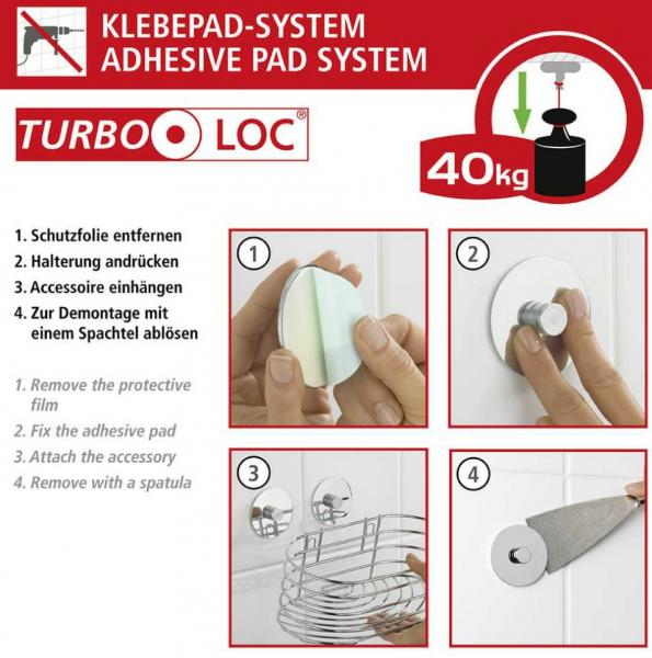 Wenko Orea toiletpapirsholder - Mat sort - Skruefri Wenko Orea toiletpapirsholder - Mat sort - Skruefri