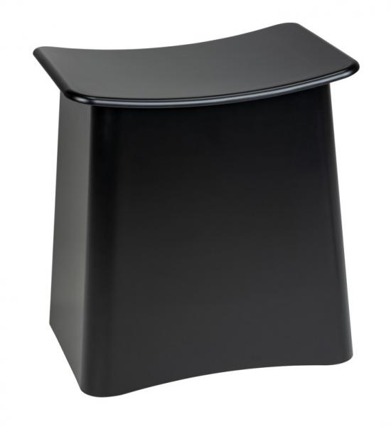 Wenko Wing vasketøjskurv og skammel i ét - Sort Wenko Wing vasketøjskurv og skammel i ét - Sort