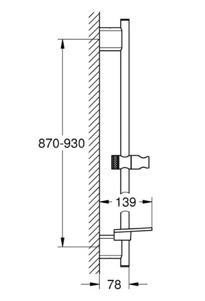 Grohe Rainshower SmartActive komplet brusesystem - 900 mm - Mat sort Grohe Rainshower SmartActive komplet brusesystem - 900 mm - Mat sort