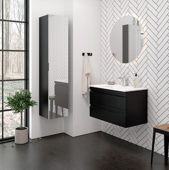 Dansani Minore 100 møbelvask - Uden hanehul - Hvid mat Dansani Minore 100 møbelvask - Uden hanehul - Hvid mat