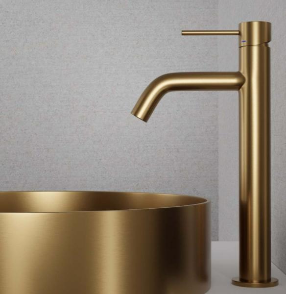 Primy Voyage High bowlearmatur - Guld/Sand Primy Voyage High bowlearmatur - Guld/Sand