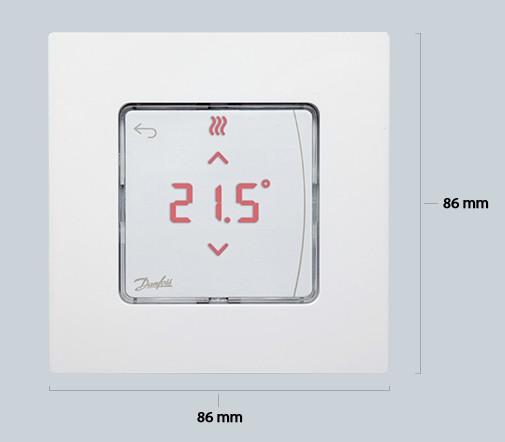 Danfoss Icon RD WL trådløs rumtermostat m/display