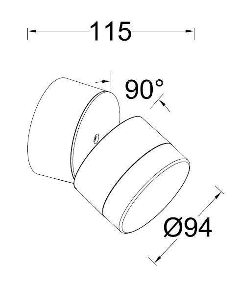 Lutec Connected Dropsi udendørslampe til væg Lutec Connected Dropsi udendørslampe til væg