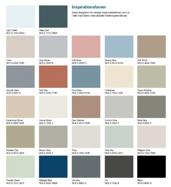 Dansani Luna Urban 80 møbelsæt m/kantate vask og skuffer - Høj - Valgfri farve