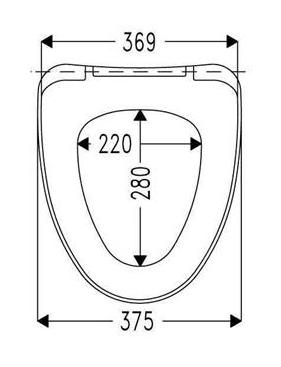 Toiletsæde Haro Sign hvid m/soft close
