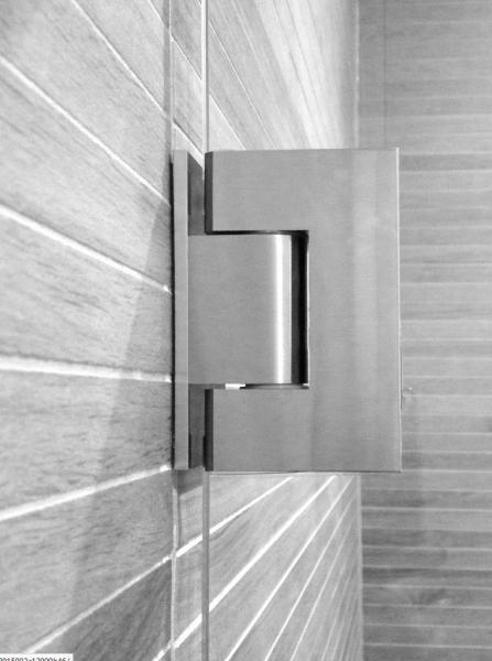 Unidrain Glassline brusedør - 80 cm Unidrain Glassline brusedør - 80 cm