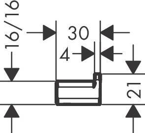 hansgrohe Tecturis S vandhane m/CoolStart, bundventil og tilbehør - Børstet bronze hansgrohe Tecturis S vandhane m/CoolStart, bundventil og tilbehør - Børstet bronze