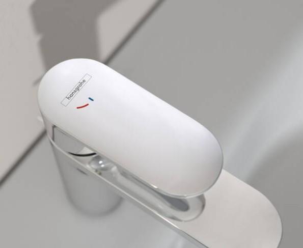 hansgrohe Vernis Blend 70 håndvaskarmatur m/CoolStart og løft-op bundventil - Mat sort