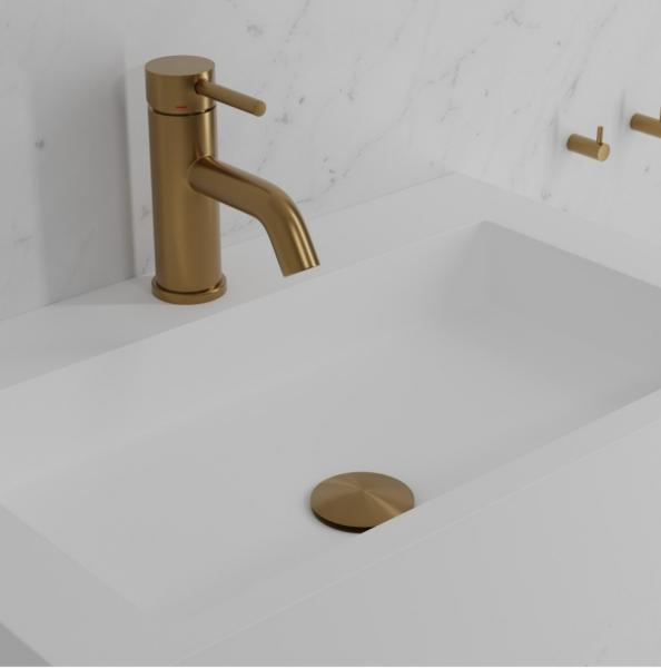 Primy Wave håndvaskarmatur - Messing Primy Wave håndvaskarmatur - Messing