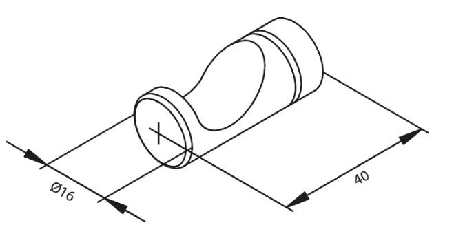 Damixa Silhouet håndklædekrog - 2 styk - Børstet kobber Damixa Silhouet håndklædekrog - 2 styk - Børstet kobber