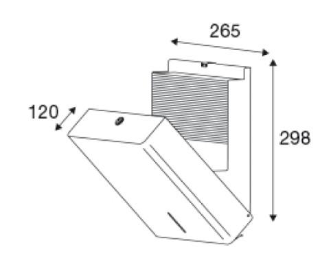 Pressalit Public Classic papirdispenser - Manuel - Rustfrit stål Pressalit Public Classic papirdispenser - Manuel - Rustfrit stål