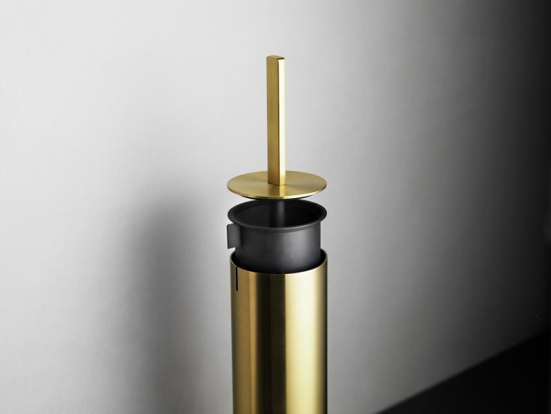 Unidrain ReFrame toiletbørste til væg - Messing Unidrain ReFrame toiletbørste til væg - Messing