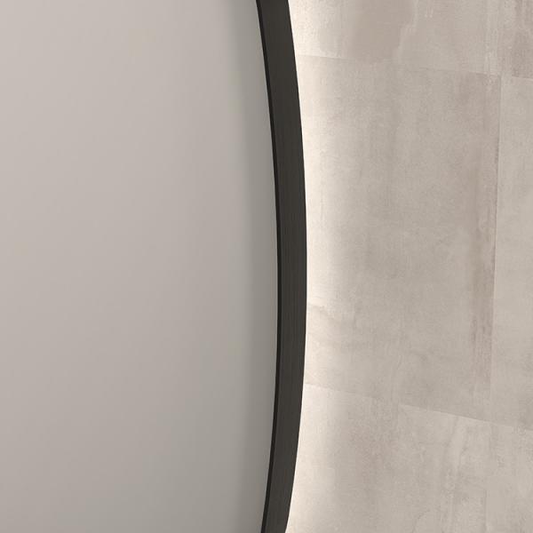 Sanibell Ink SP30 superellipse spejl m/backlight, varme og sensor 160 x 80 cm - Mat sort Sanibell Ink SP30 superellipse spejl m/backlight, varme og sensor 160 x 80 cm - Mat sort