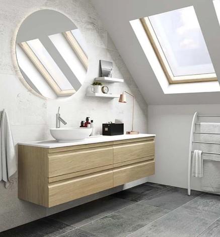 Dansani Corona rundt spejl m/lys - 75 cm Dansani Corona rundt spejl m/lys - 75 cm